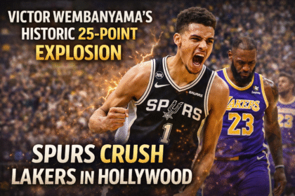 Victor Wembanyama’s Historic 25-Point Explosion: Spurs Crush Lakers in Hollywood