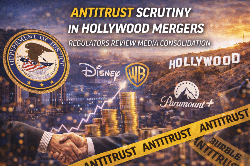 Antitrust Scrutiny Intensifies in Hollywood as Regulators Examine Media Mergers