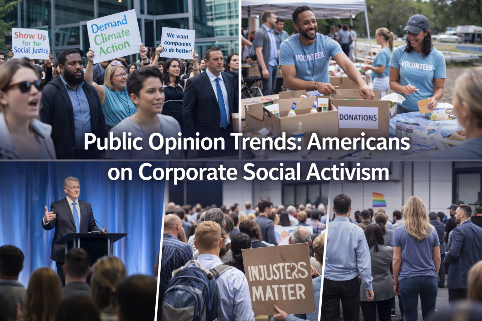 Public Opinion Trends: Americans on Corporate Social Activism