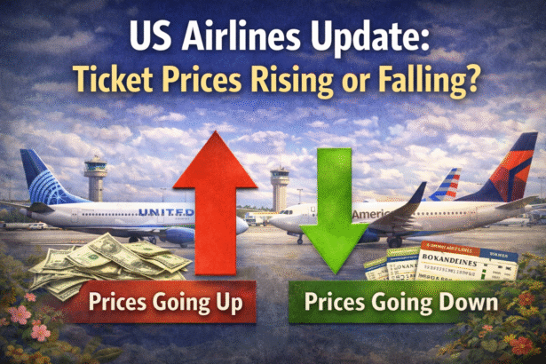 US Airlines Update: Ticket Prices Rising or Falling?