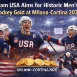 Team USA Aims for Historic Men’s Hockey Gold at Milano-Cortina 2026